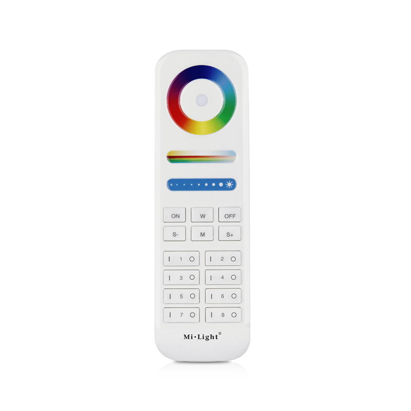 Mi-Light Fernbedienung 8 Gruppen | RGB+CCT