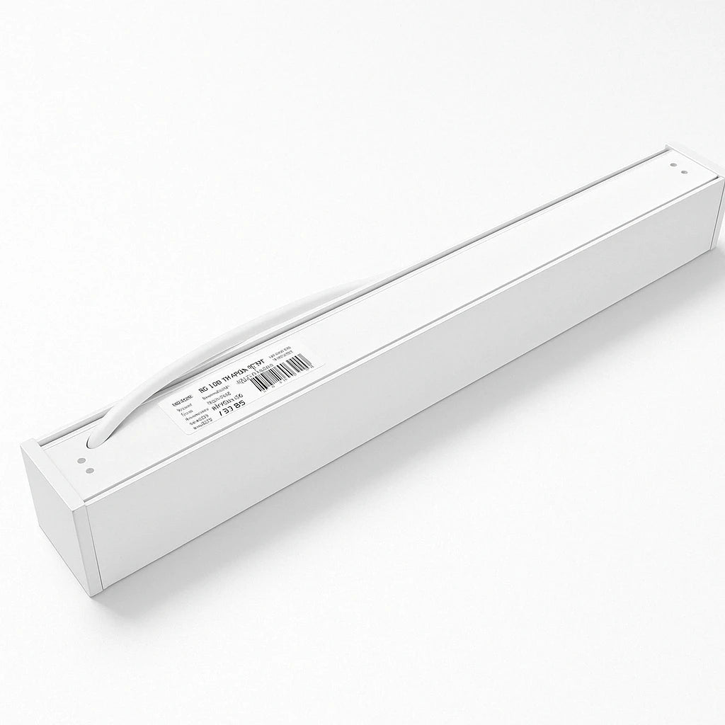 Hängende LED-Lichtleiste Schwarz 120cm 36W Anschließbar