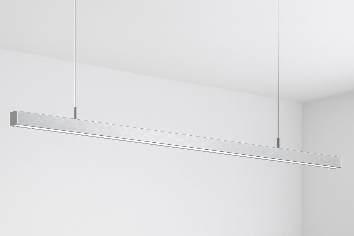 Hängende LED-Lichtleiste linear 150cm 48W anschließbar