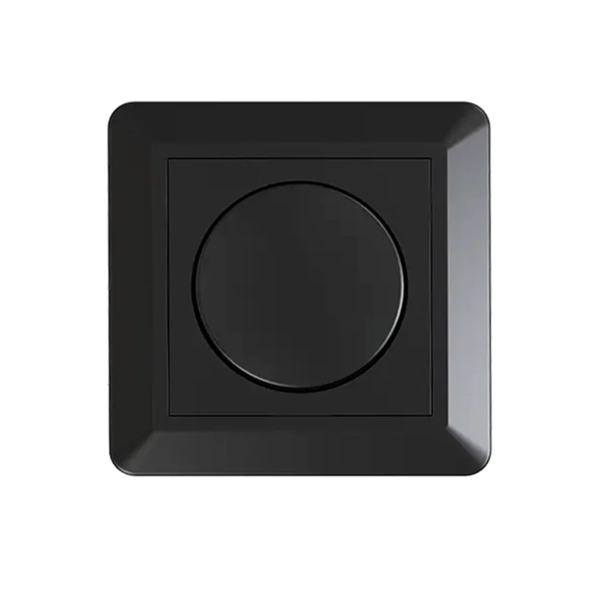 Abdeckrahmen für LED-Dimmer mit Drehknopf Universal