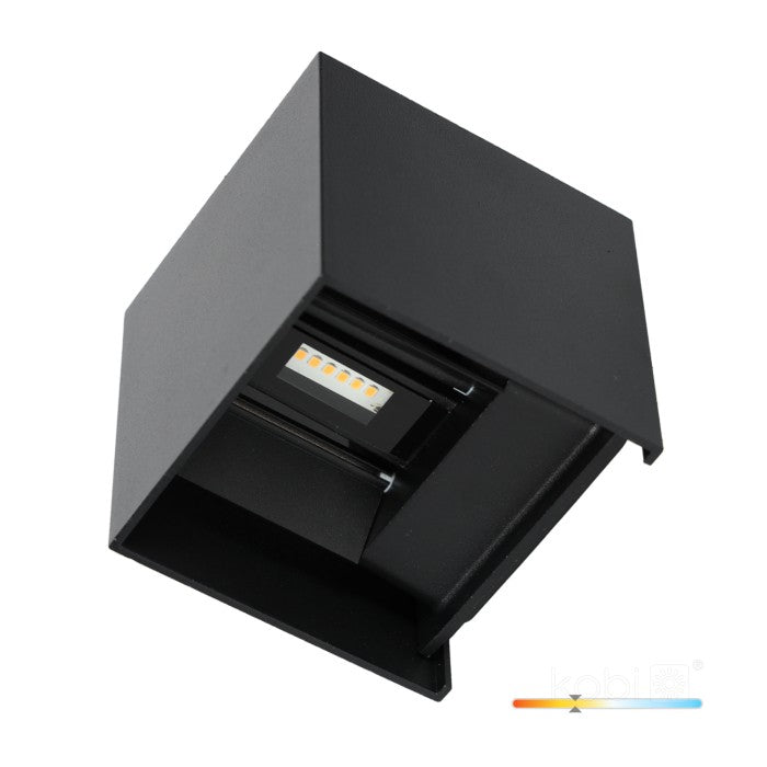 LED Wandleuchte 2x3W mit einstellbarem Lichtwinkel | IP54