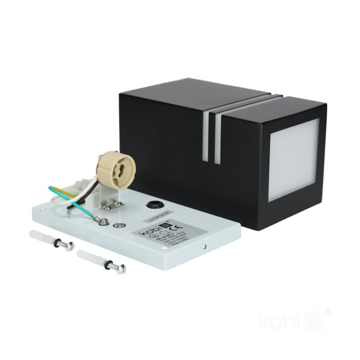 LED Wandleuchte 150mm GU10 IP44 für innen und außen