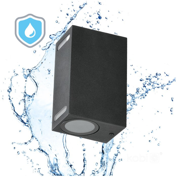 LED Wandleuchte bi-direktional 150mm GU10 IP54