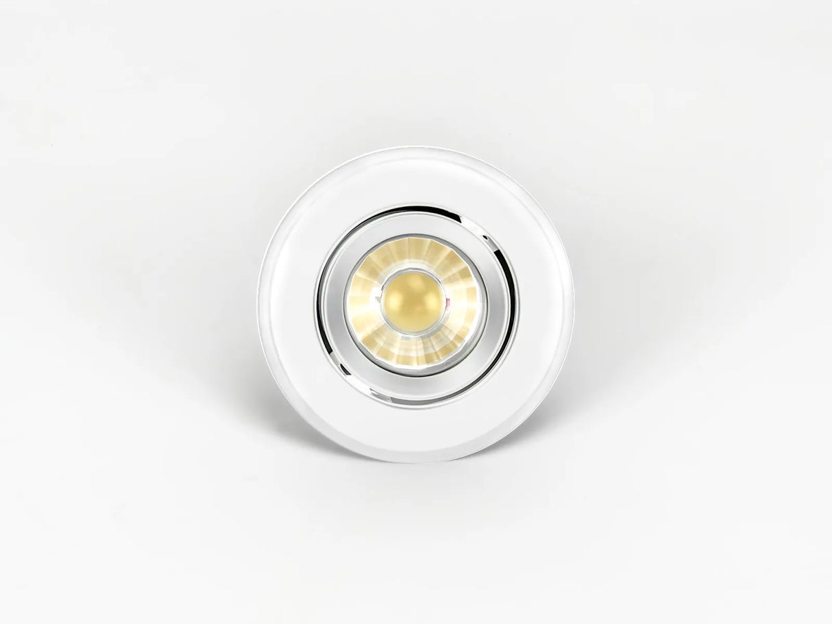 LED-Einbauleuchte GU10 IP20 ⌀88mm schwenkbar