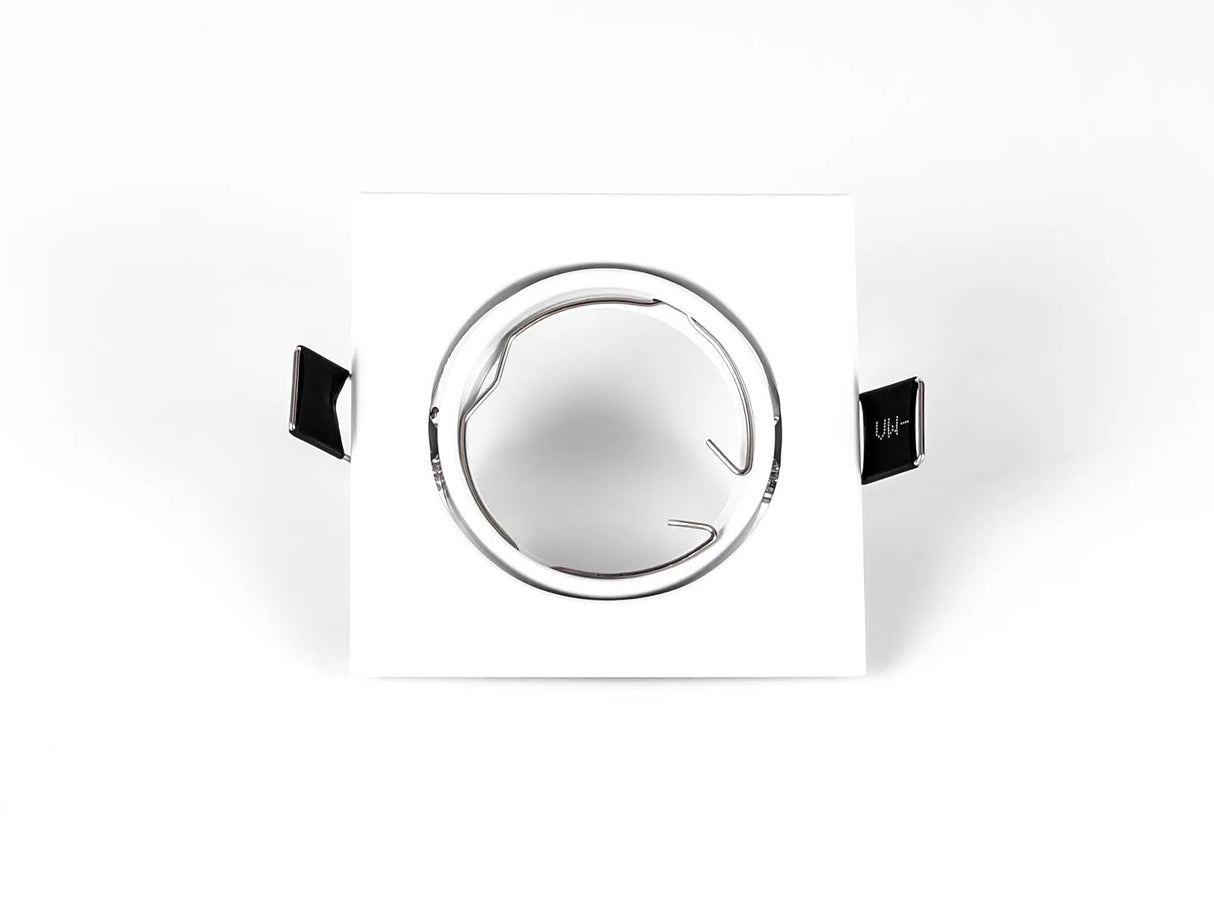LED-Einbauleuchte GU10 IP20 86x86mm schwenkbar