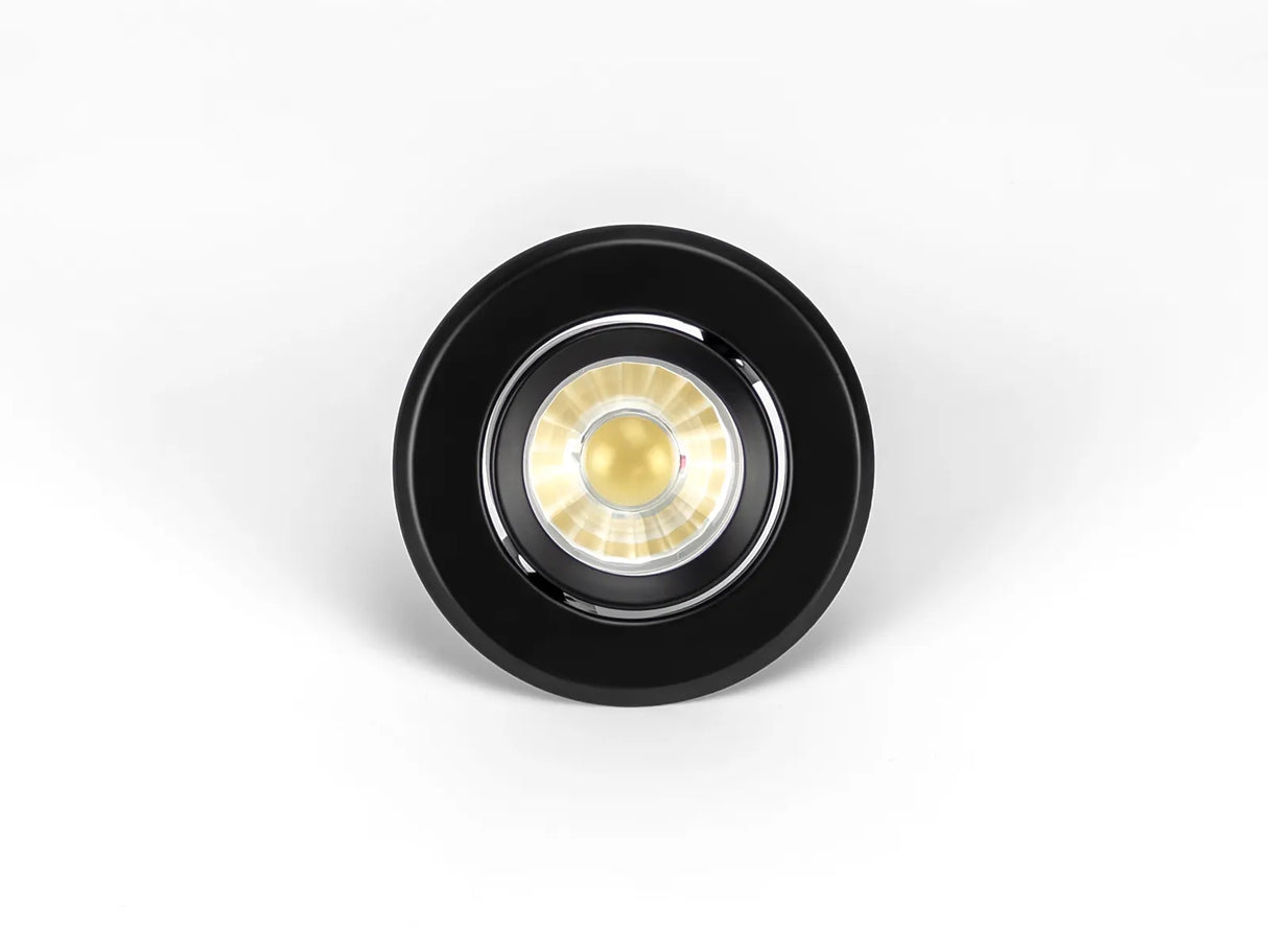 LED-Einbauleuchte GU10 IP20 ⌀88mm schwenkbar