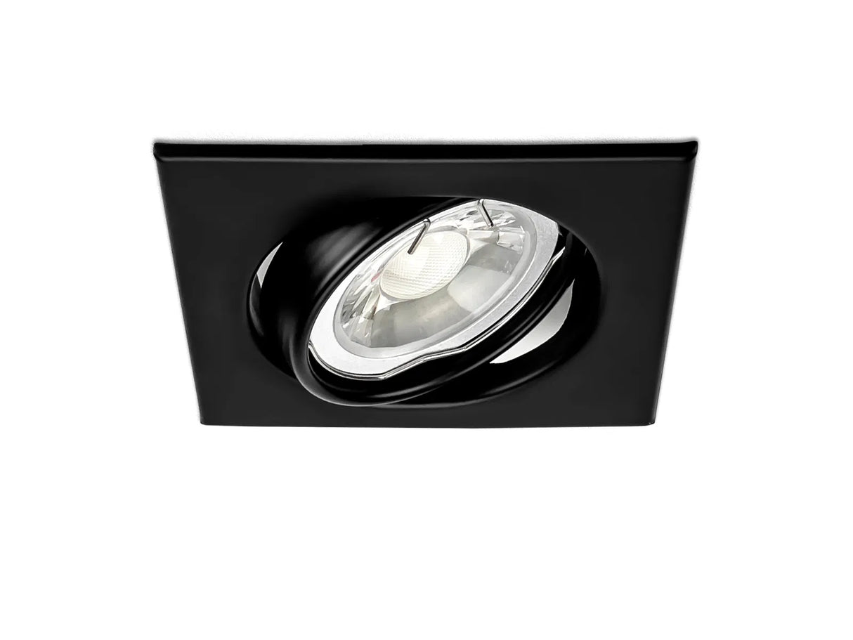 LED-Einbauleuchte GU10 IP20 86x86mm schwenkbar