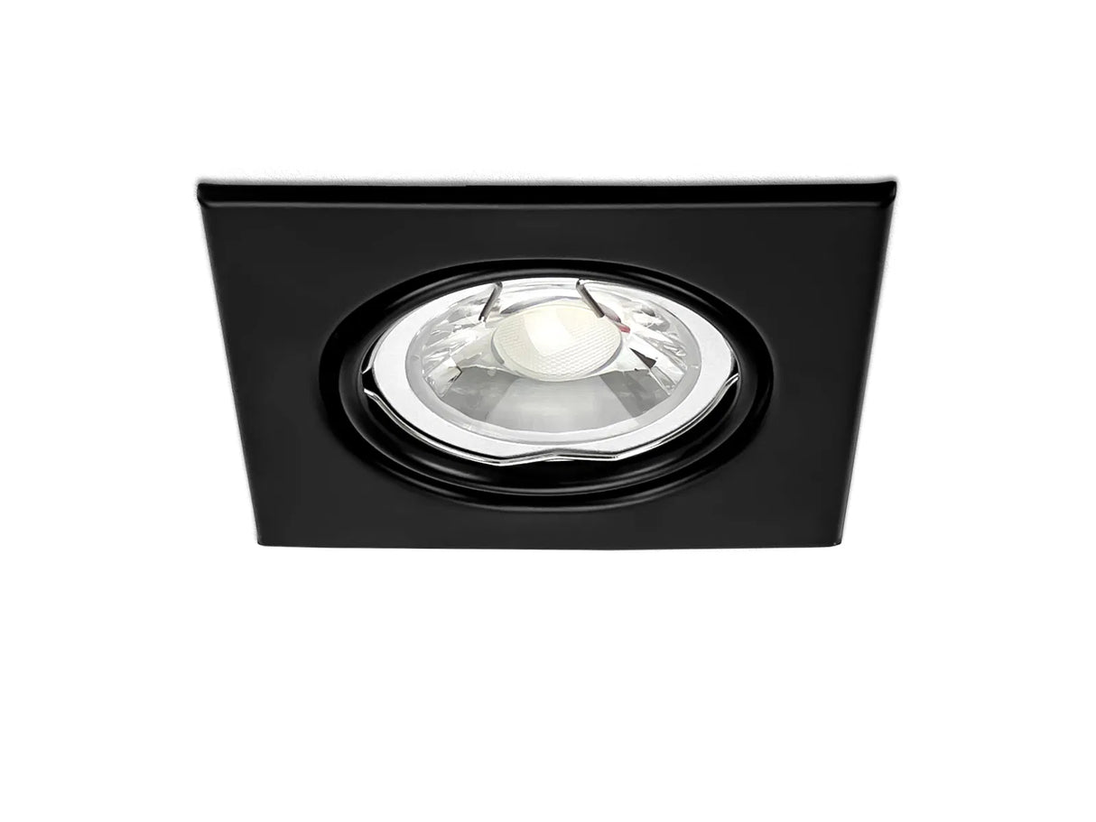 LED-Einbauleuchte GU10 IP20 86x86mm schwenkbar