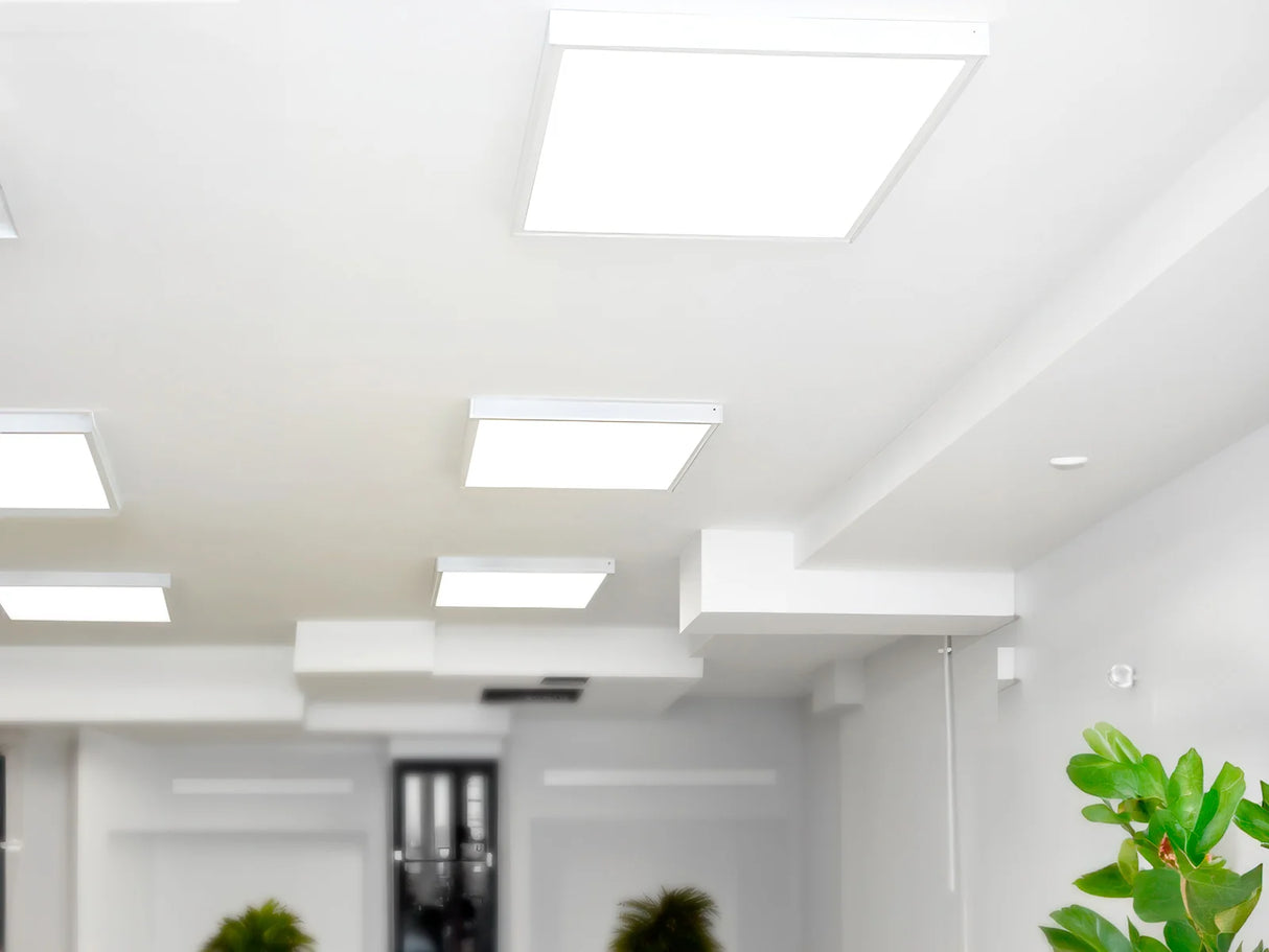 WiFi LED-Panel 60x60cm, CCT, 3000K-6000K, 36W, 100 lm/W, kantenbeleuchtet