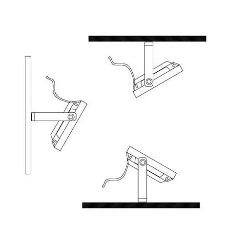 LED-Flutlicht 50W IP66 Wasserdicht