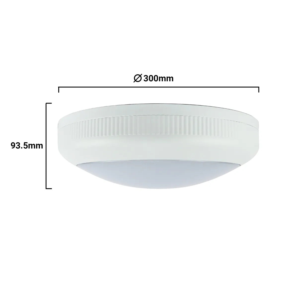 LED-Schott-Aufputzmontage, IP66 IK08, wasserbeständig, 30 cm, 20 W