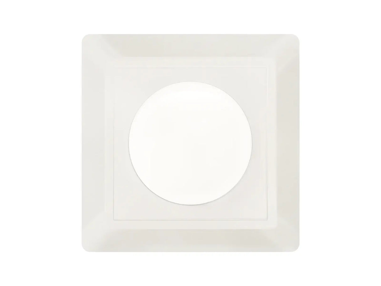 Abdeckrahmen für LED-Dimmer mit flachem Drehknopf Universal