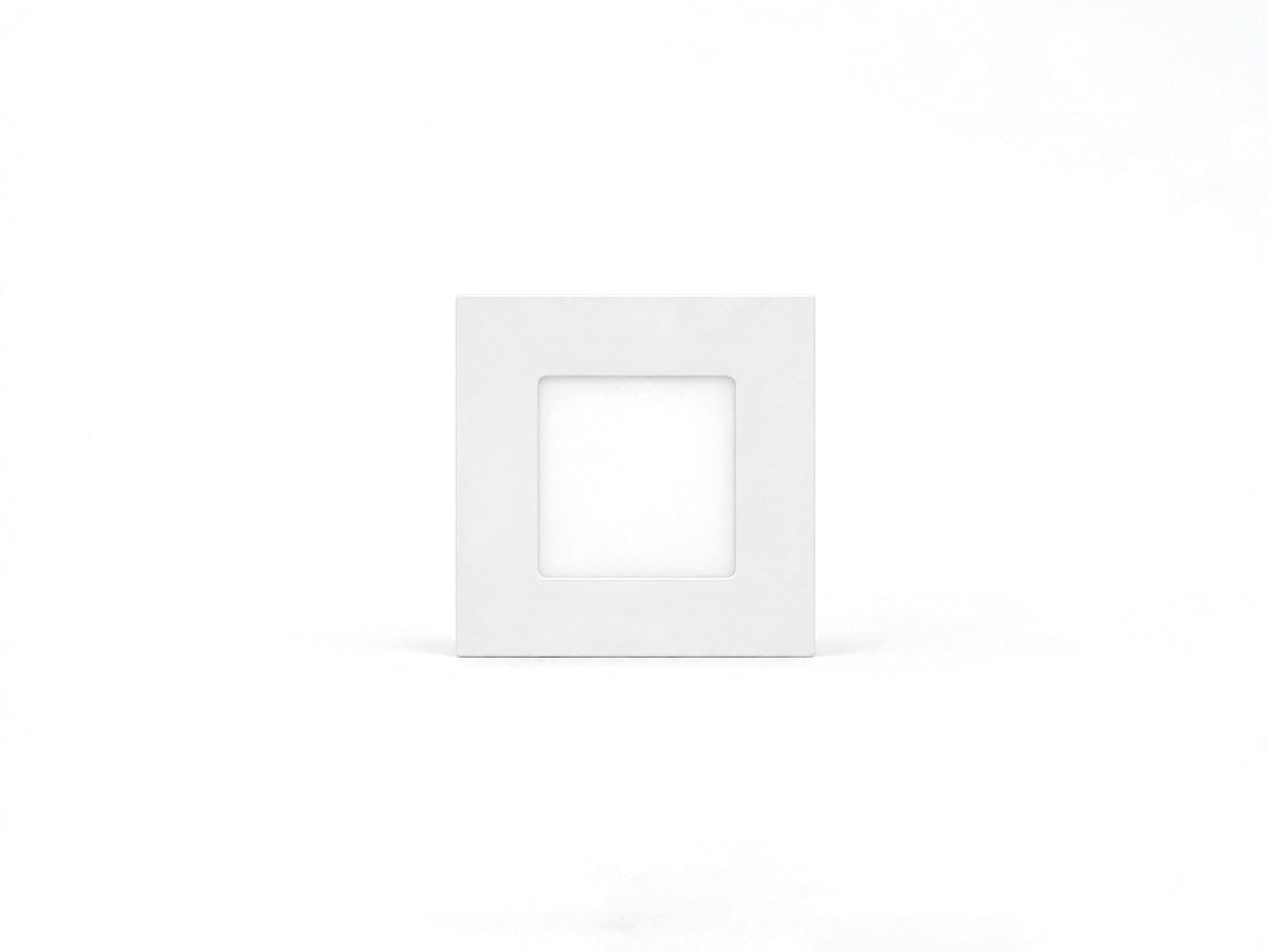 LED-Einbaustrahler 3W - Quadratisch - 85x85mm