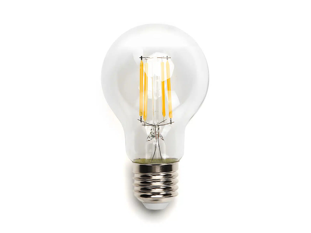 E27 LED-Lampe, Filament A60, 5 W, 2200 K, dimmbar