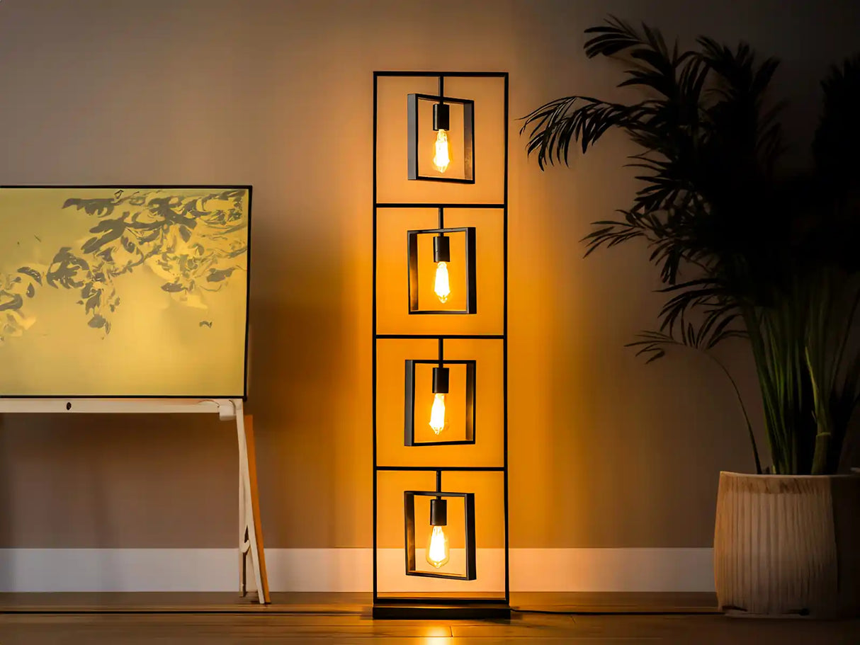 E27 LED-Glühlampe Edison 6W 2200K dimmbar