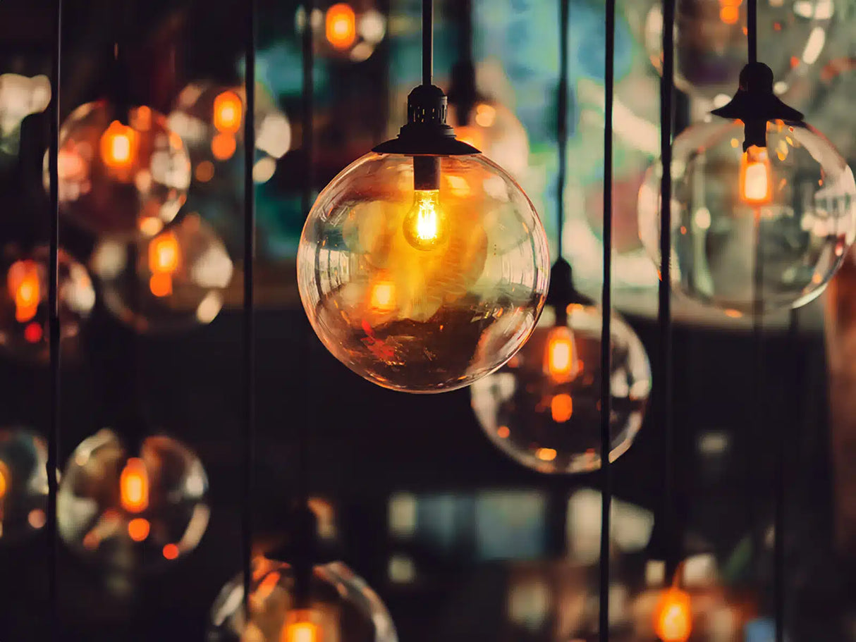 E27 LED-Lampe, Filament A60, 5 W, 2200 K, dimmbar