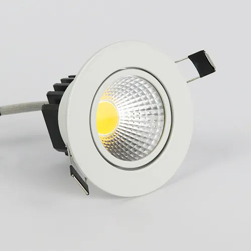 LED-Einbaustrahler 5W ⌀85mm dimmbar schwenkbar