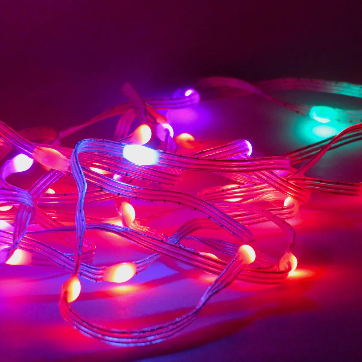 Intelligente LED-Weihnachtsbeleuchtung, Lichterkette RGB, 10 Meter, App-Steuerung, 5 Watt