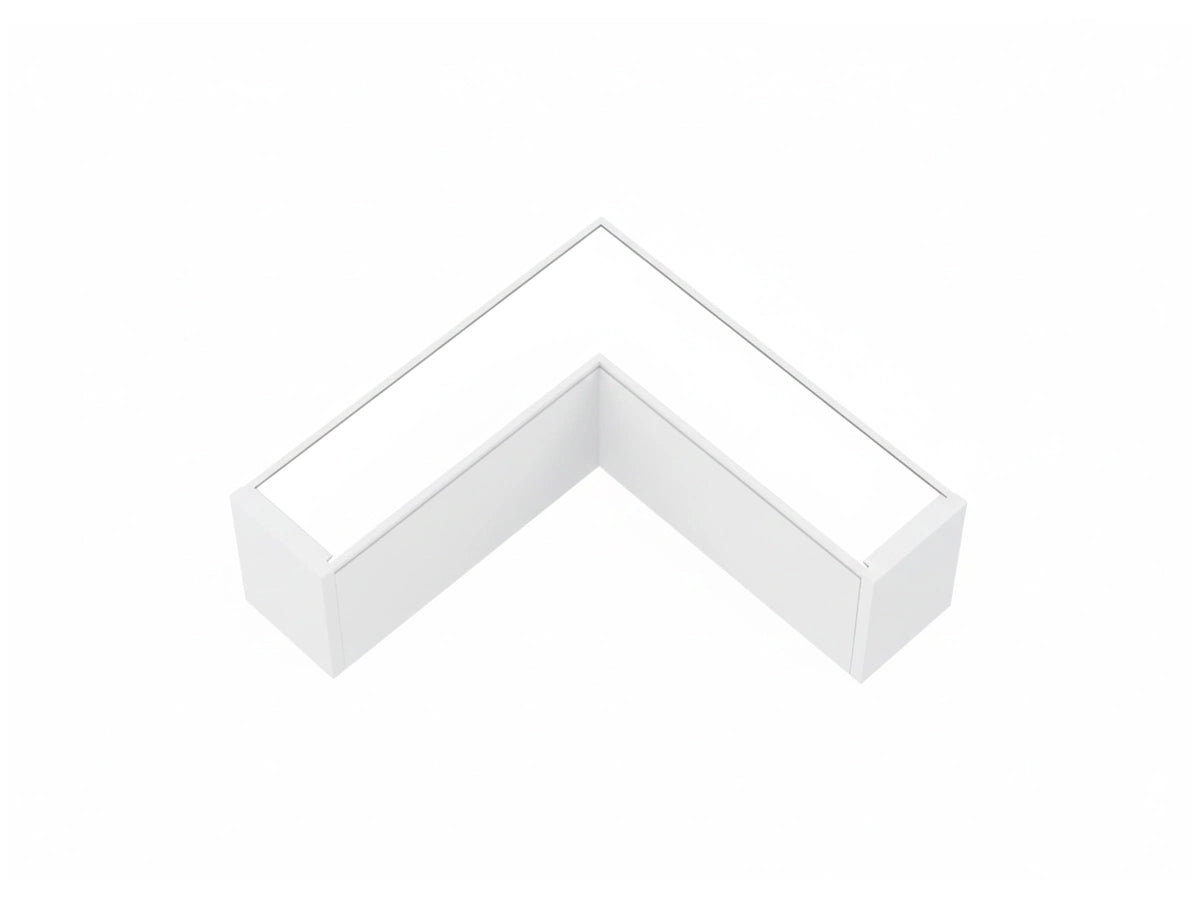 L-Verbinder 90° für LED Lichtbalken | Eckverbinder für Quadrate & Rahmen