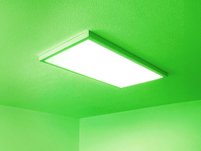 WiFi LED-Panel 60x120cm, RGB+CCT, 40W, kantenbeleuchtet