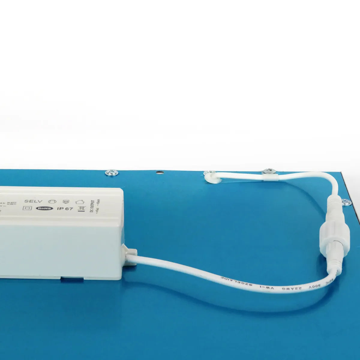 LED-Panel wasserdicht IP65 62x62cm 4000K 40W 120lm/W Hohe Lumen