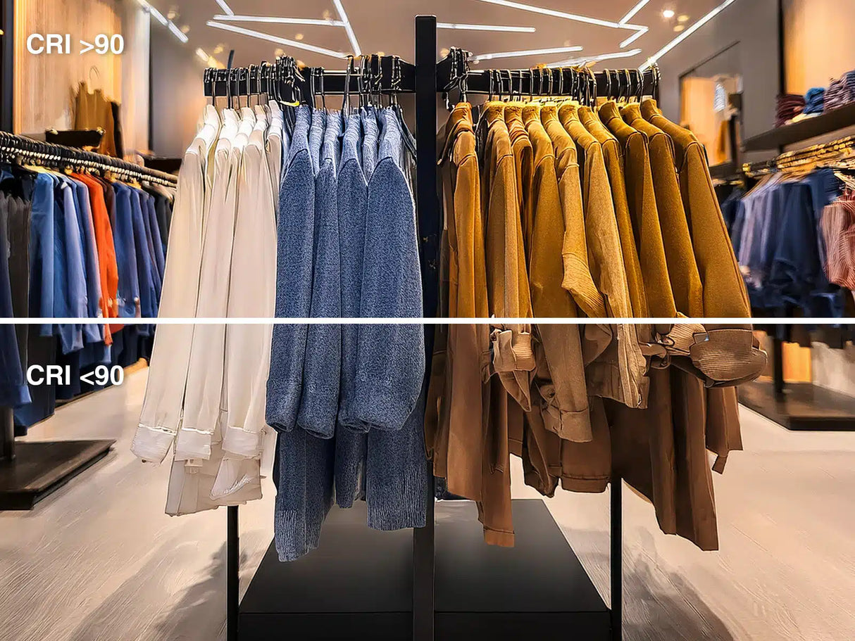 Integrierter LED Railspot 3-phasig 40W CRI>90 mit Philips-Treiber