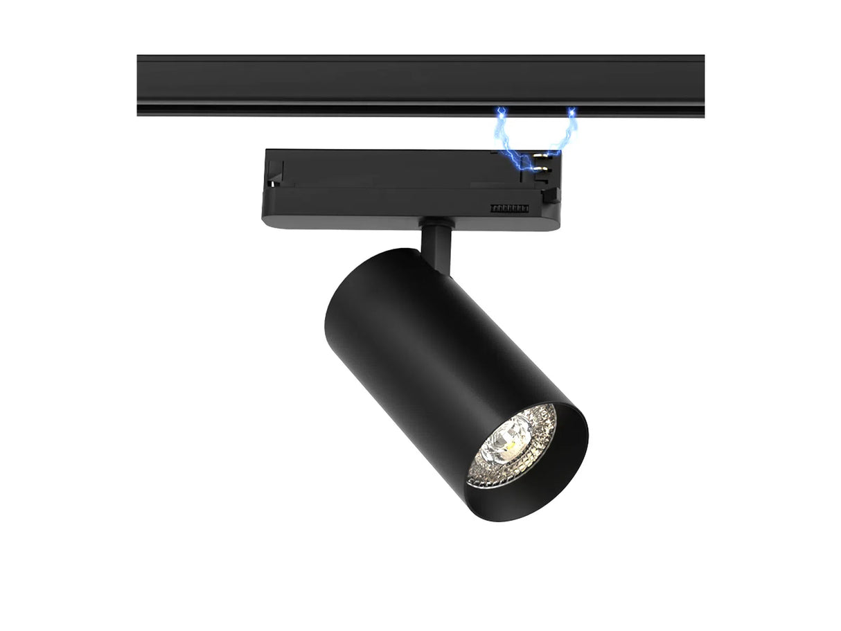 Integrierter LED-Schienenstrahler 3-phasig 10W CRI>90