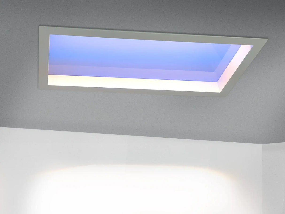 WiFi-LED-Oberlicht CCT Künstlicher Sonnenaufgang bis Sonnenuntergang 90 lm/W