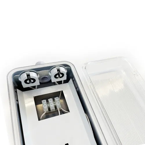 Wasserdichte T8-LED-TL-Leuchte, 60 cm, doppelt