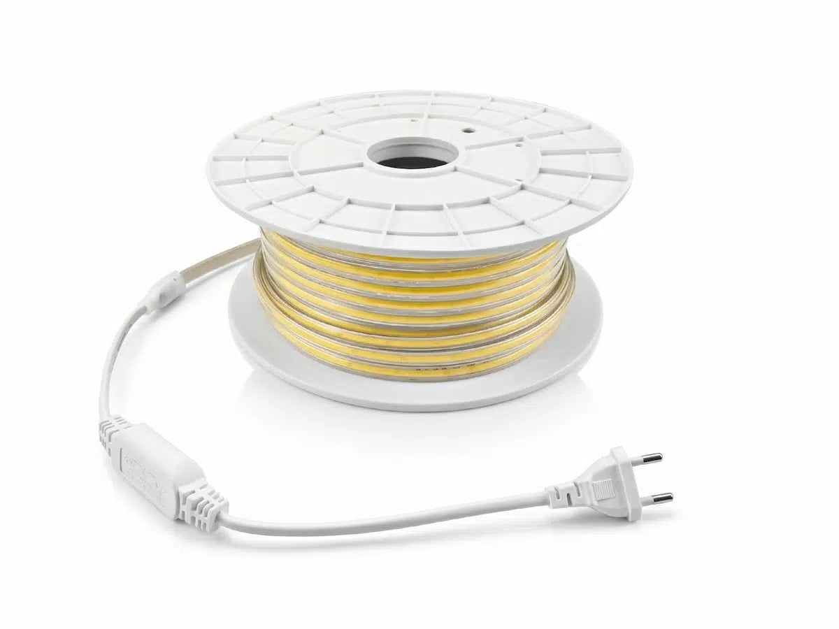 LED Streifen COB 230V 10W/m 100 lm/W IP65 50 Meter