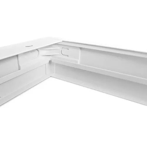 LED-Panel Aufbaurahmen 60x120cm weiß