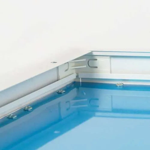 LED-Panel Aufbaurahmen 30x30cm weiß