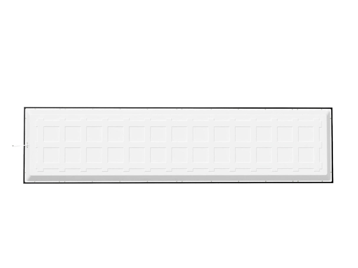 LED-Panel 30x120cm - Schwarz - 36W 140lm/W - Hintergrundbeleuchtet - Flimmerfrei
