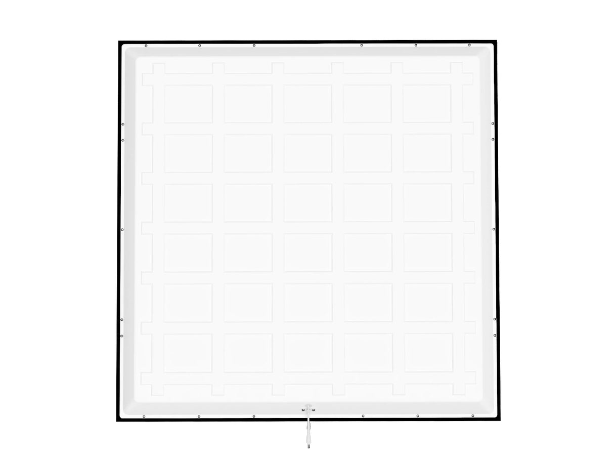 LED-Panel 60x60 cm - Schwarz - 36W - 140lm/W - Hintergrundbeleuchtet - Flimmerfrei