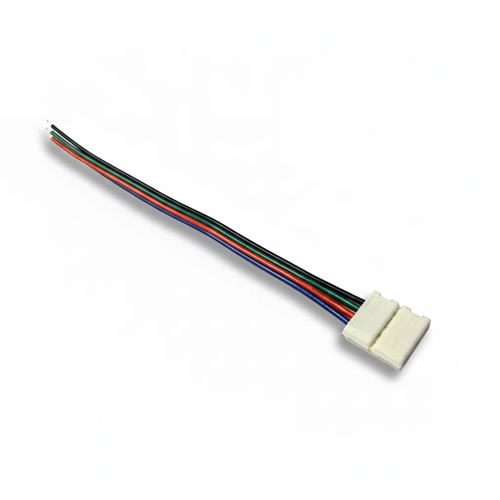 RGB LED Streifen Verbinder 10mm mit Kabel