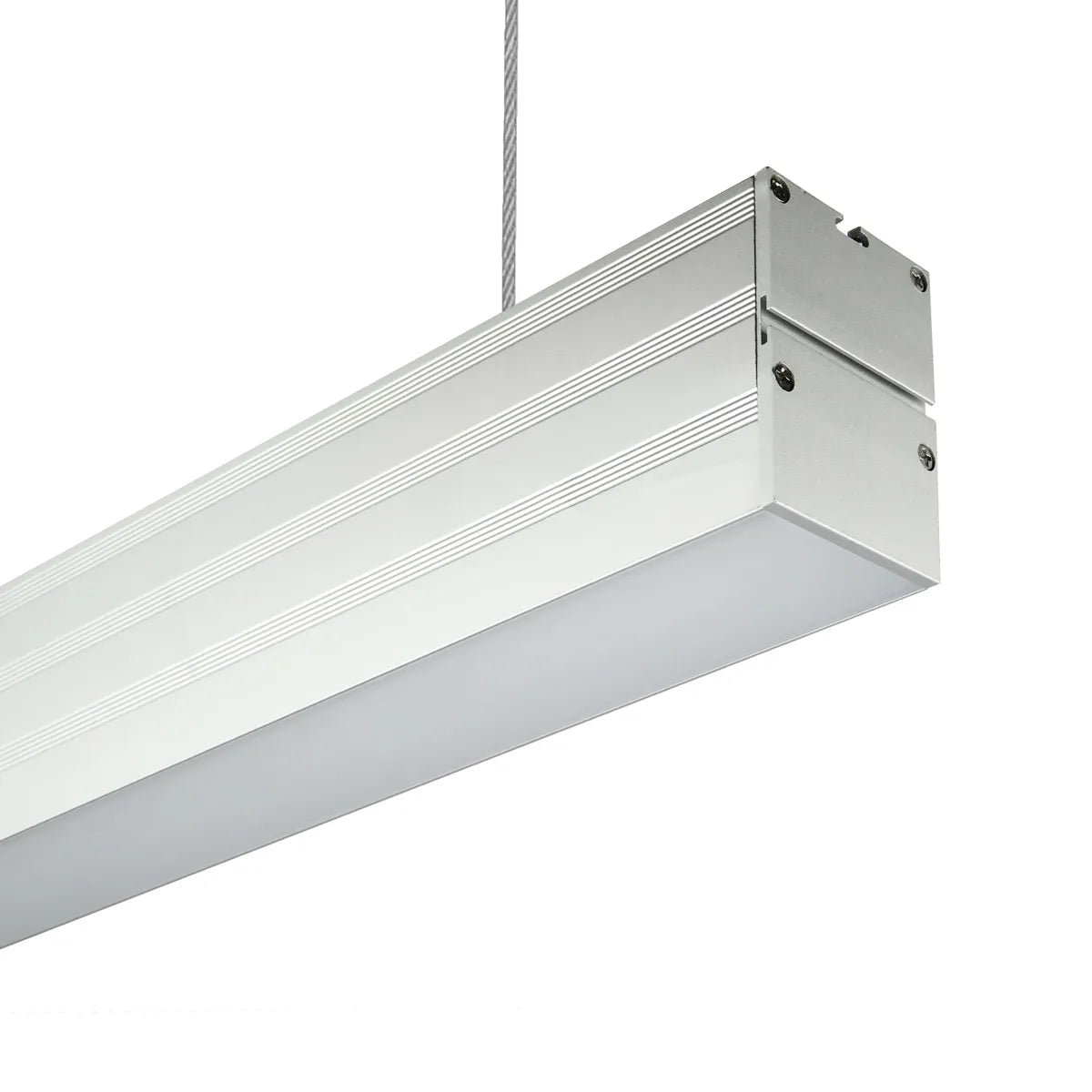 Hängende LED-Lichtleiste linear 150cm 48W anschließbar