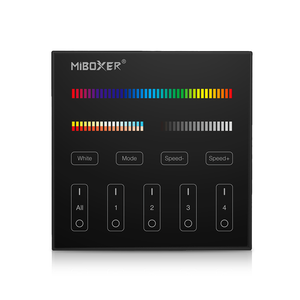 Mi-Light Wandsteuerung 4 Gruppen | RGB+CCT