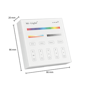 Mi-Light Wandsteuerung 4 Gruppen | RGB+CCT