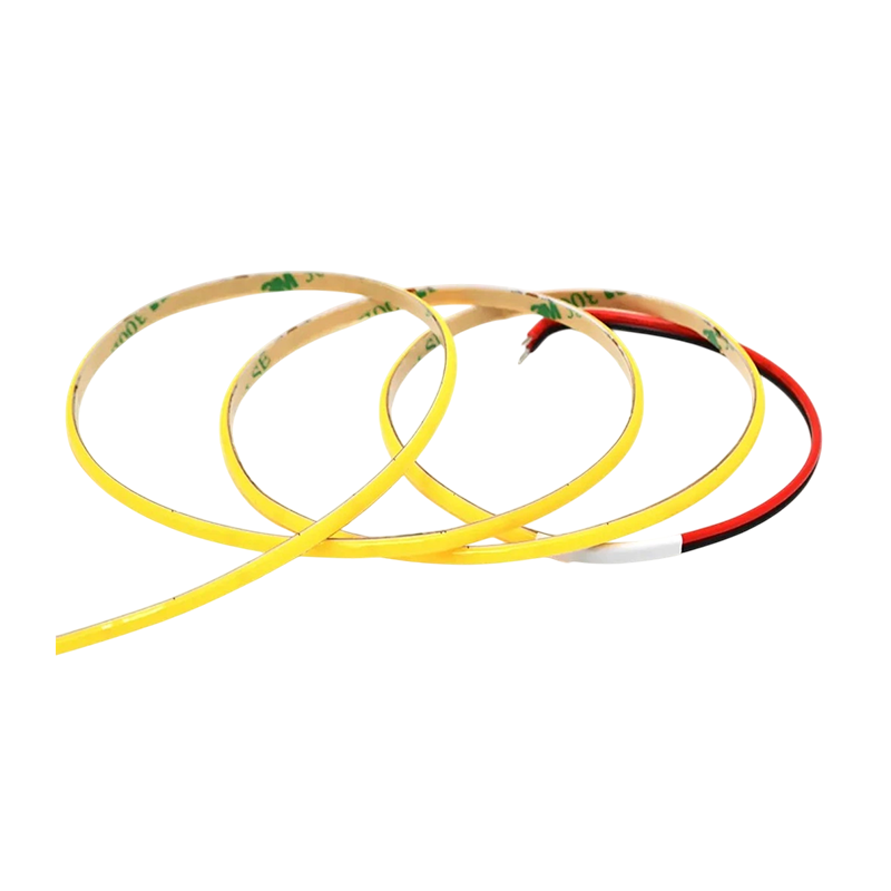 COB LEDSTRIP | 3MM | 24V | IP20 | 5M | 8W/M | 3000K zij-aanzicht