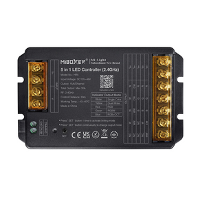 Mi-Light ledstrip controller 5-in-1 vooraanzicht
