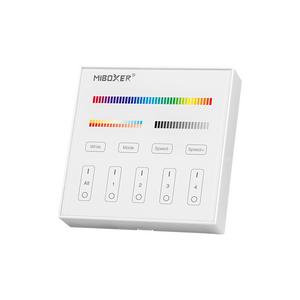 Mi-Light Wandsteuerung 4 Gruppen | RGB+CCT