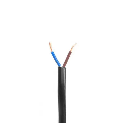 Extension power cable 0,75mm² 2-core 10m/50m/100m