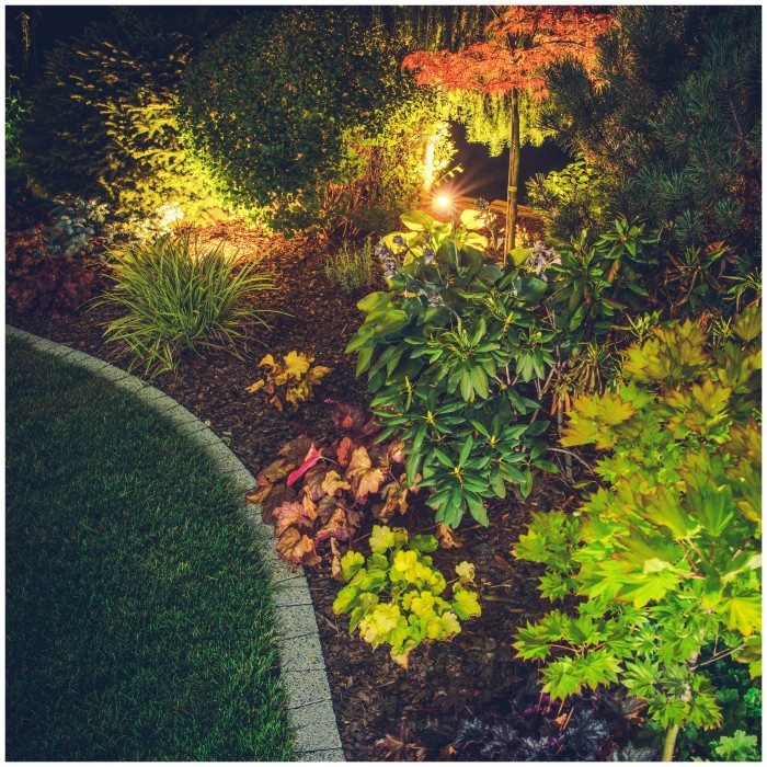 LED Gartenstrahler 5W 80 lm/W schwenkbar | Aluminiumgehäuse IP65