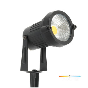 LED Gartenstrahler 5W 80 lm/W schwenkbar | Aluminiumgehäuse IP65