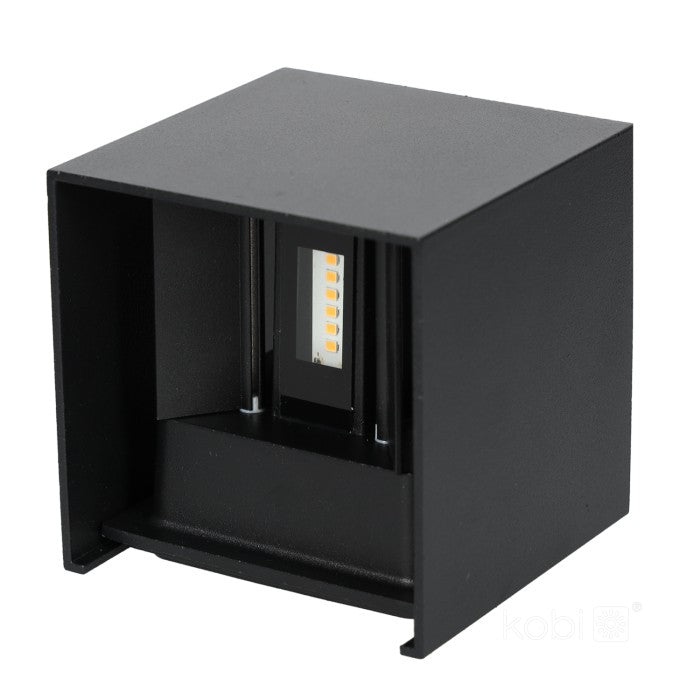 LED Wandleuchte 2x3W mit einstellbarem Lichtwinkel | IP54