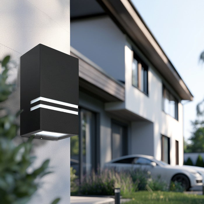 LED Wandleuchte 150mm GU10 IP44 für innen und außen