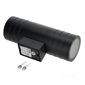 LED Wandleuchte bi-direktional 90x260mm rund GU10 IP54