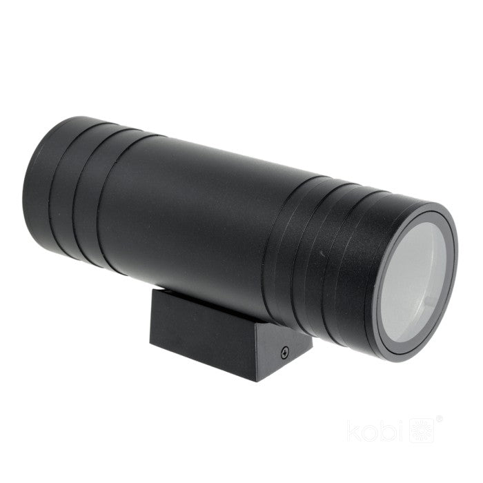 LED Wandleuchte bi-direktional 90x260mm rund GU10 IP54