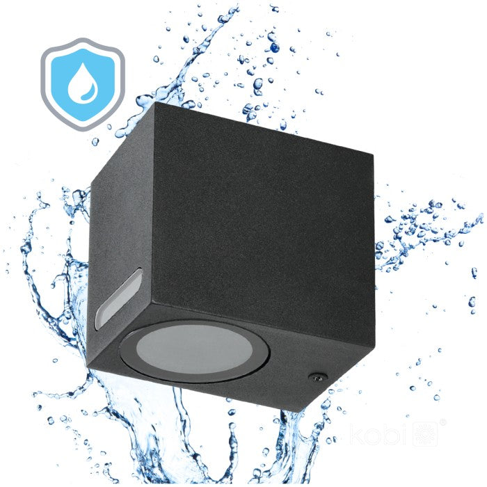 LED Wandleuchte GU10 80mm IP54