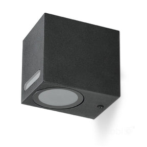 LED Wandlamp GU10 80mm IP54, achterkant in beeld (foto 1)